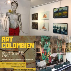 Exposition d'artistes colombiens contemporains avril