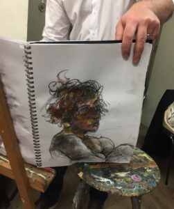 séance modèle vivant mars 2017