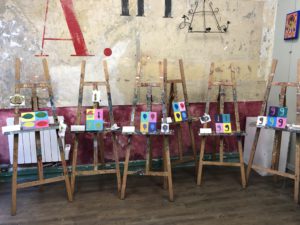 anniversaires créatifs peinture